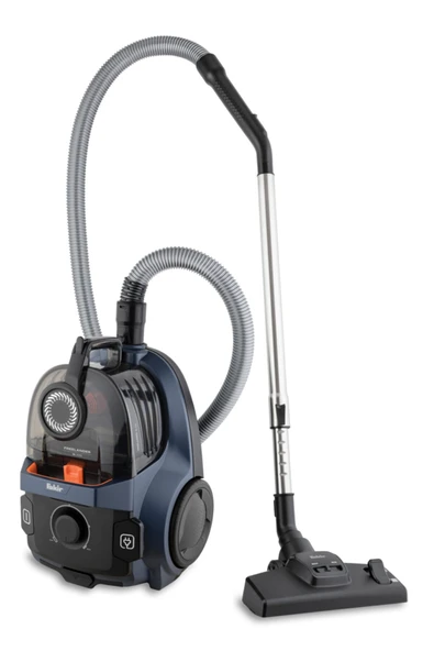 Fakir Freelander Bl 6058 Toz Torbasız Elektrikli Süpürge Indigo Blue Orange ürün görseli 1