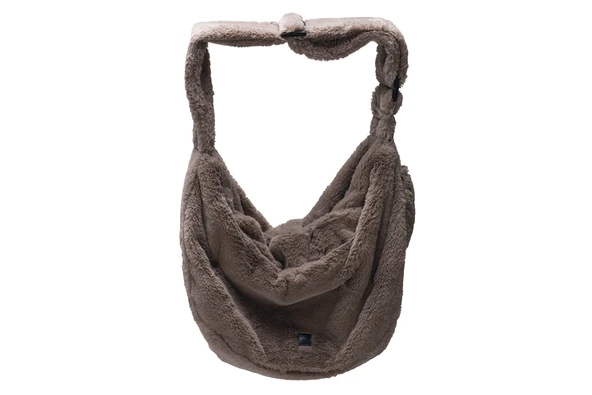 Beeztees DBL Köpek Taşıma Çantası, 6,5Kg'ye kadar, Koyu Gri, 48x23x33cm ürün görseli 1