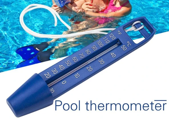 Water Fun Ekonomik Model Termometre İpiyle Birlikte-Economy Thermometer-ToptancıyızBiz - Resim 2