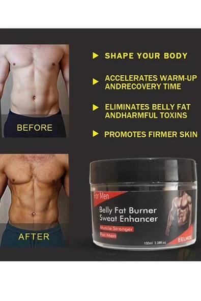 Sepettenevar Belly Fat Burner Erkeklere Özel Bölgesel Şekillendirici Krem 100 ml X 2 Adet - Resim 2