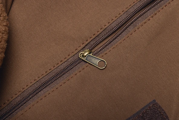 Beeztees DBL Köpek Taşıma Çantası, Yıkanabilir, 6,5Kg'ye kadar, Sütlü Kahve, 43x15x35cm - Resim 5