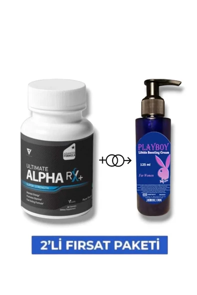 yourbrand Alpha Rx Erkeklere Özel Ürün 30'lu Destekleyici Mucizevi Libido Arttırıcı Krem 125 ml ürün görseli 1