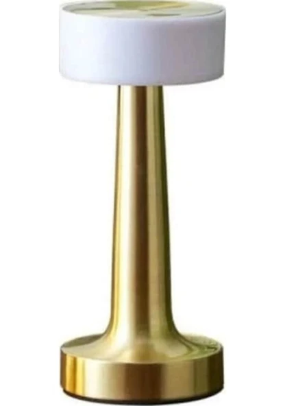 Ct 8436 Cata Denver Şarjli Masa Lambası 3 Renk Beyaz ürün görseli 1