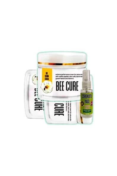 Sepettenevar Bee Cure 3x100 ml Rahatlatıcı Bakım Kremi+Çörek Otu Yağ ile ürün görseli 1