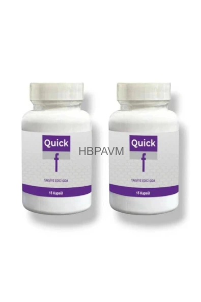HBPAVM Quick F 15 Destekleyici Ürün X 2 Adet ürün görseli 1