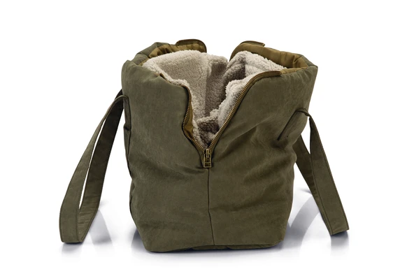 Beeztees DBL Köpek Taşıma Çantası, Yıkanabilir, 6,5Kg'ye kadar, Yeşil, 40x20x28cm - Resim 5