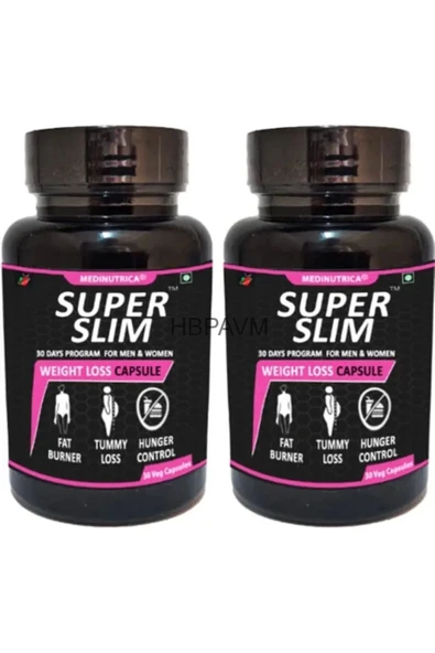 HBPAVM Medinutrica Super Slim 2 Adet Bölgesel Şekillendirici 30 Lu Caps ürün görseli 1