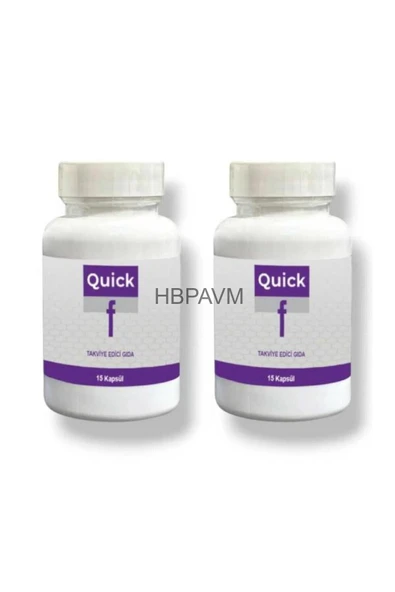 HBPAVM Quick F 15 Destekleyici Ürün X 2 Adet ürün görseli 1