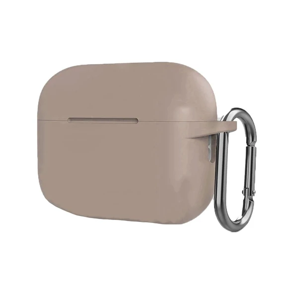 E2M AIRPODS 4 KILIF SENSE SİLİKON BEJ ürün görseli 1