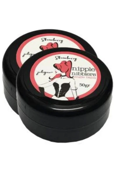 HBPAVM Hintohu Nipple Nibblers Tingle Balm Strawberry Flavored 50ML Çilekli Göğüs Bakım Kremi 2 Adet ürün görseli 1