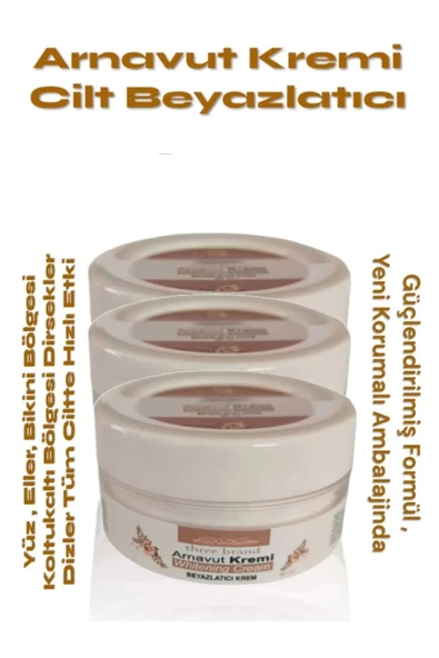Adoil Whitening Cream Arnavut Kremi ,Aklık, Beyazlatıcı Krem 100 ml X 3 ADET ürün görseli 1