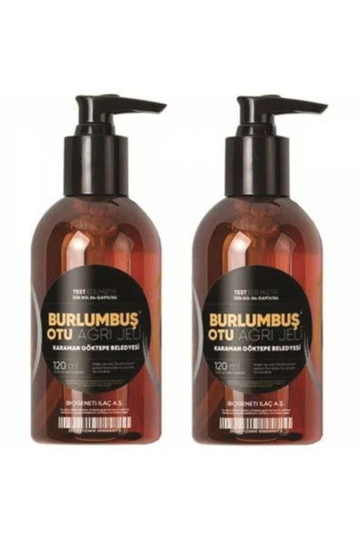 Livendo Burlumbuş Otu Doğal Jel 120ml 2 Adet ürün görseli 1
