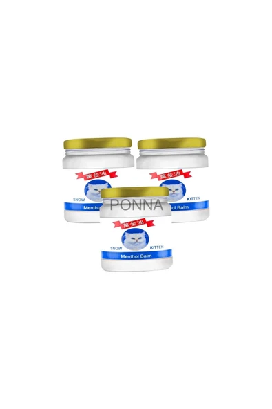 PONNA Snow Kitten Krem 50 ml 3 Tane Birden Rahatlatıcı Krem ürün görseli 1