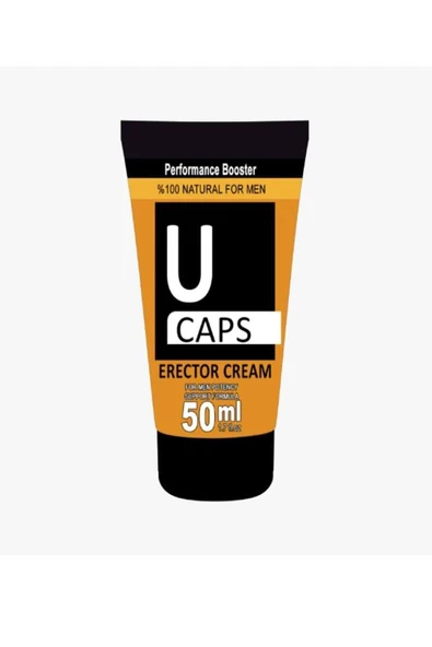 Sepet Yıldızı U Caps Cream Erkeklere Kaldırma Ve Sertleştirme Kremi 50 ml ürün görseli 1