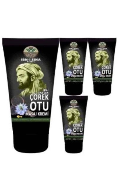bzrv İbni Sina Çörek Otu Kremi 4x50 ml Rahatlatıcı Bakım Kremi ürün görseli 1