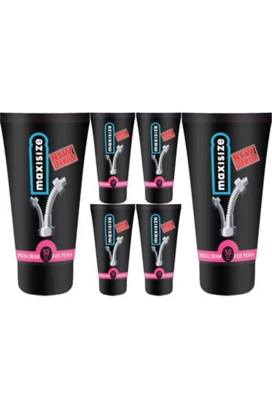 HBPAVM Maxsize Maxi Size Cream Erkeğe Özel 50 Ml 6 Adet Şekillendirici Canlandırıcı Krem ürün görseli 1