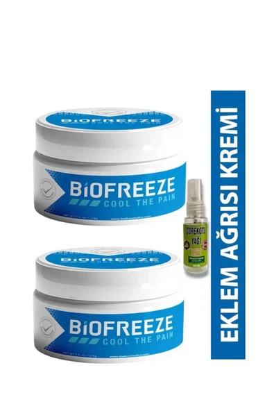 bzrv Biofreeze 150 ml Rahatlama Masaj Kremi X 2 Adet + Çörek Otu Yağı 30 ml Hediye ürün görseli 1