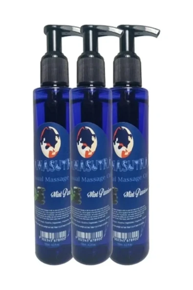 HBPAVM Sensual Nane Masaj Yağı 125 ml - Mint Massage Oıl X 3 Adet ürün görseli 1