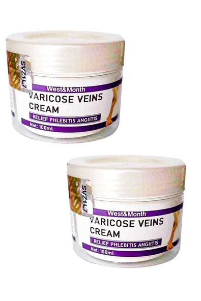 HBPAVM Varix Varicose Veins West&Month Leg Bakım Kremi 100 ml X 2 adet ürün görseli 1
