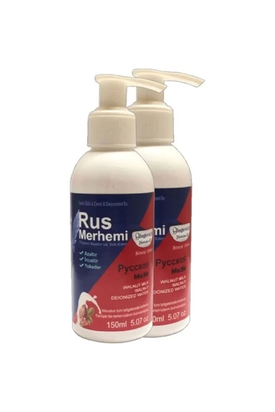 HBPAVM Glegnd Blue Tüylere Krem 2 Tane x 150 ml Cevizli & Ceviz Sütlü Russ Merhemi ürün görseli 1