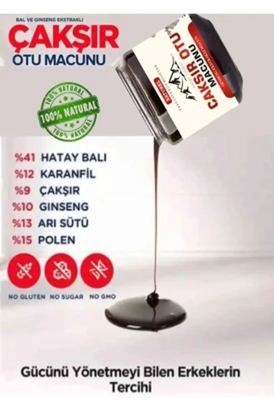 ARVALE Çakşır Otu Macunu Erkeklere Özel Macun 240 Gr X 3 ADET - Resim 3