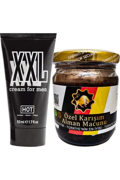 Livendo Hotxxl 50 ml Erkeklere Özel Krem + Yanında 1 Adet Erkeğe Özel Macun ürün görseli 1