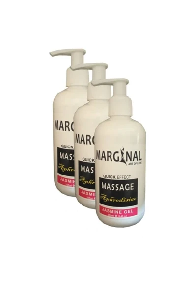 HBPAVM Süper Marginal Massage Jasmine Gel 250 Ml Yasemin Masaj Jeli 3'Lü ürün görseli 1