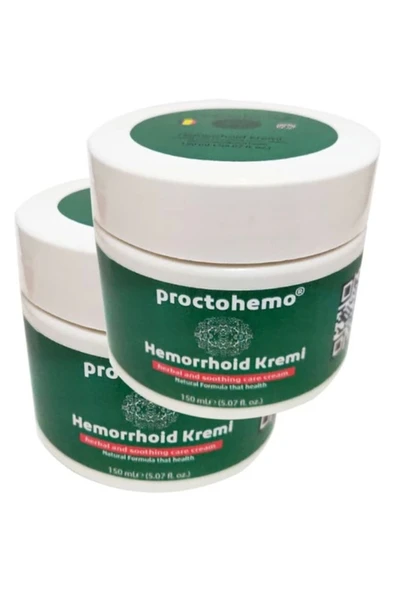 HBPAVM Proctohemo Kişisel Krem Büyük Boy 150 ml x 2 adet ürün görseli 1
