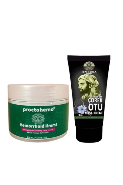 bzrv Proctohemo 100 ml Rahatlatıcı Kremi + İbni Sina Çörek Otu Kremi 50 ml ürün görseli 1