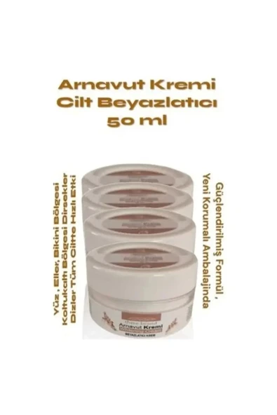 HBPAVM Whitening Cream Arnavut Kremi 50ml Aklık Kremi Beyazlatıcı Krem X 2 ADET ürün görseli 1