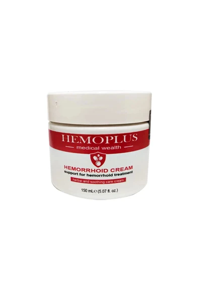 HBPAVM Hemoplus Büyük Boy Rahatlama Bakım Kremi 150 ml ürün görseli 1