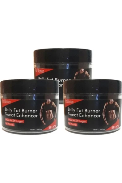 Bravilor Eelhoe Belly Fat 3'lü Burner Sweat Enhancer Kadınlara Özel Kremi 100 ml ürün görseli 1