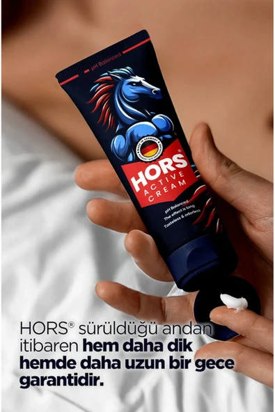 bzrv Hors Active Cream Gecikme Ve Sertleşme P.enis Kremi 50ml 2 Adet 1 Adet Jel - Resim 3