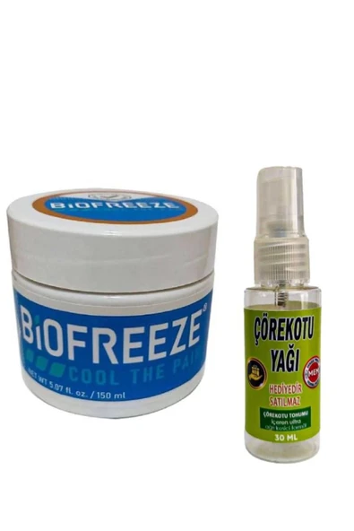 HBPAVM Biofreeze Masaj Kremi 150 ml 1 ad+ Çörek Otu Yağı ile 30 ml ürün görseli 1