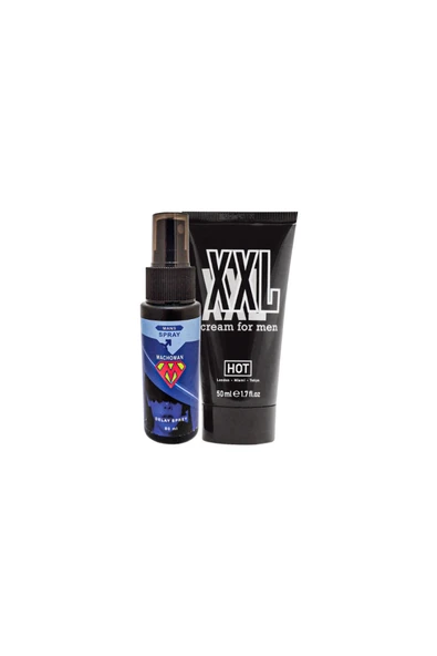 HBPAVM Bonie Machoman 60 ml Erkeklere Özel Zaman Spreyi + Hotxxl Erkek Özel Kısım Boyutlandırıcı Krem ürün görseli 1