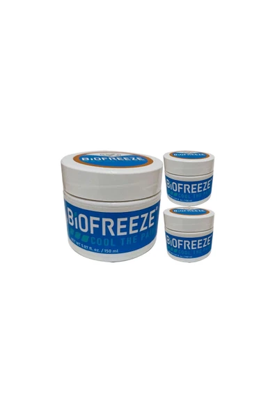 HBPAVM Biofreeze Cool The Masaj Kremi 3 x 150 ml ürün görseli 1