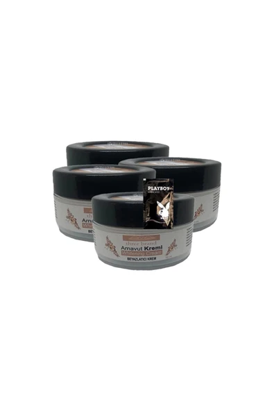 HBPAVM Arnavut Kremi 4x50 ml Cilt Renk Açıcı Masaj Bakım Kremi 1 adet Jel ile ürün görseli 1