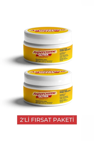 NESTO Süper Aspercreme Ultra Masaj Kremi 2 Adet ürün görseli 1