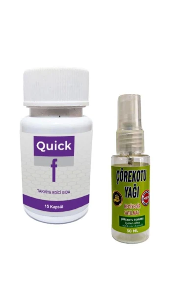 PONNA Quick F15 Destekleyici Ürün 15'li X 1 Adet Çörek Yağı Ile - Resim 3