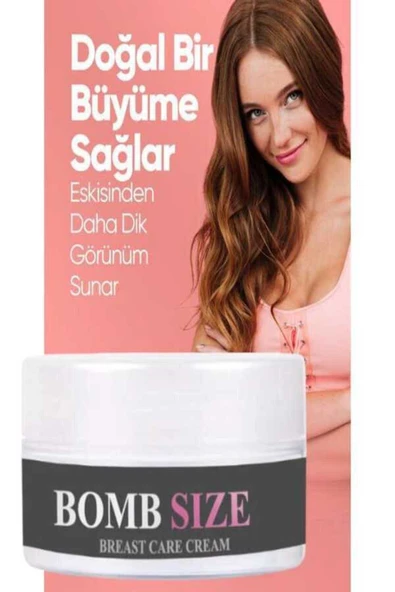 CİTY ZONE Bombsize Breast Care Cream Göğüs Bakım Kremi 50 ML X 3 Adet - Resim 4