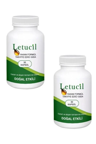 PONNA Letucil Biberiye ve Yeşil Çayın Etkisiyle Destekleyici Ürün 30'lu x 2 adet - Resim 6