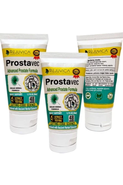 Bravilor Prostavec 3 AdetX50 ml Krem Erkeklerin Özel Sorununa Destekleyici Krem ürün görseli 1