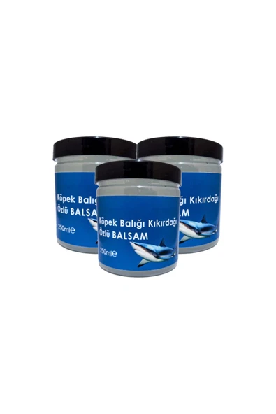 Livendo Köpek Balığı Kıkırdağı Özlü Balsam Rahatlatma Kremi 3x250 ml ürün görseli 1