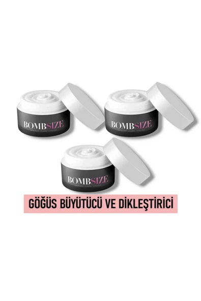 CİTY ZONE Bombsize Breast Care Cream Göğüs Bakım Kremi 50 ML X 3 Adet ürün görseli 1