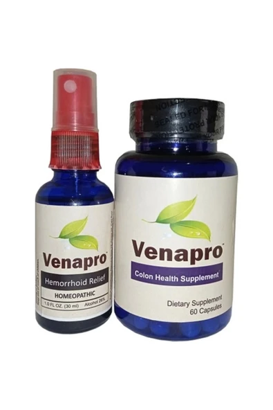 NESTO Süper Mucizevi Venapro 2 Li Bakım Seti 30 ml Sprey + 60 Lı Caps - Resim 4