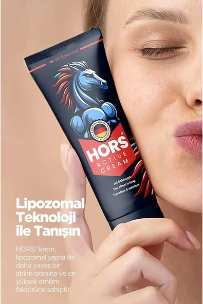HBPAVM Erkekler için etkili Hors Active Cream Erkekler 50 ML - Resim 2