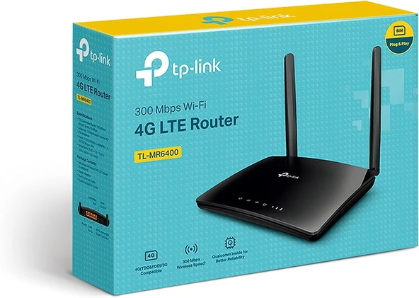 TP-Link TL-MR6400 4 Port 300 Mbps 4G Modem OUTLET - Resim 3