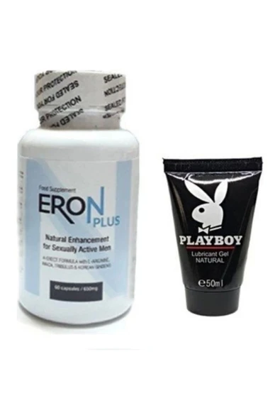 HBPAVM Playboy 120 ml Masaj Yağı Eron Plus 60'lı Erkeklere Özel ürün görseli 1