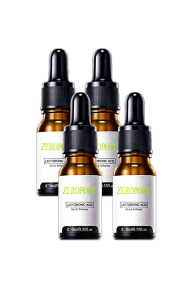 HBPAVM Zeropore Instant Perfection Serum - Boyun Dekolte Yüz Cilt Bakım Genç Serumu 30 Ml X 4 Adet + Jel ürün görseli 1