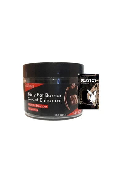 Sepet Yıldızı Belly fatBurner Sweat Enhancer Kadınlar için krem 100 ml + 1 Adet Jel ile ürün görseli 1